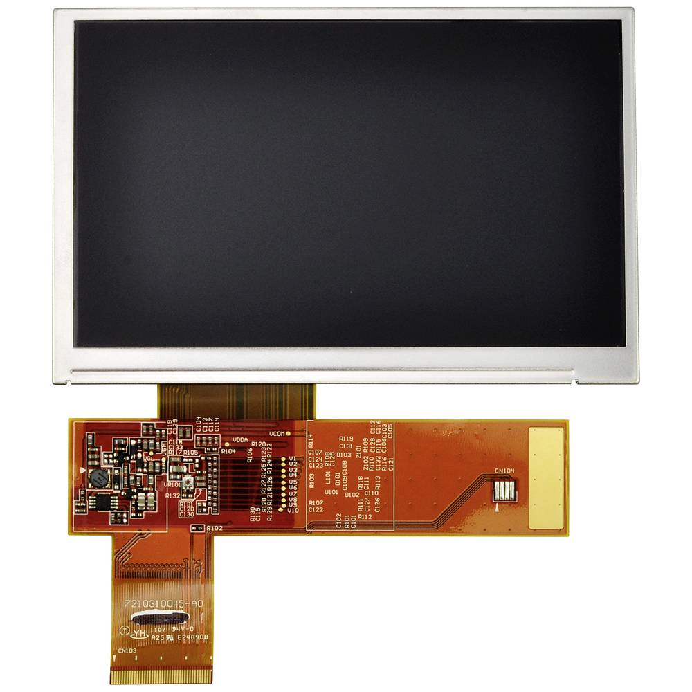 Display Elektronik LC-display Wit 800 x 320 Pixel (b x h x d) 120.70 x 57.08 x 3.10 mm DEM800320A1TMH-PWN
