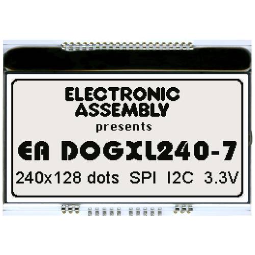 Thumbnail - Display Elektronik Grafik-Display 240 x 128 Pixel (B x H x T) 94.00 x 67 x 2.8 mm