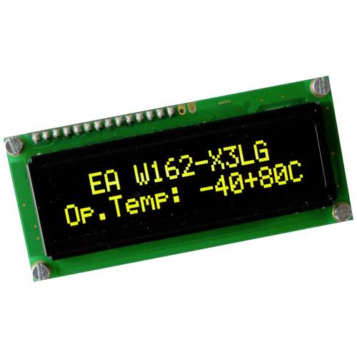 Display Elektronik OLED-Modul Gelb Schwarz (B x H x T) 80 x 36 x 10.00 mm