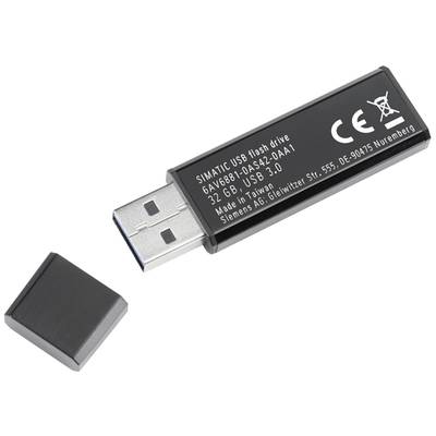 USB-Stick der Marke SIMATIC mit abgenommenem Deckel, 32GB, USB 3.0, gefertigt in Taiwan, auf weißem Hintergrund.