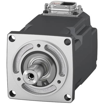 Schrittmotor mit Metallgehäuse und sichtbarer Welle, geeignet für präzise Steuerungen in industriellen Anwendungen.