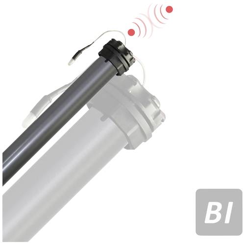 Heicko HREPPF6020-15-BI Funk-Rohrmotor 60 mm 45 kg 161 W 20 Nm