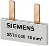 Siemens 5ST3631 Stiftsammelschiene, 16mm2 Anschluss: 6x 1-phasig berührungssicher Stiftsammelschiene 1 St.