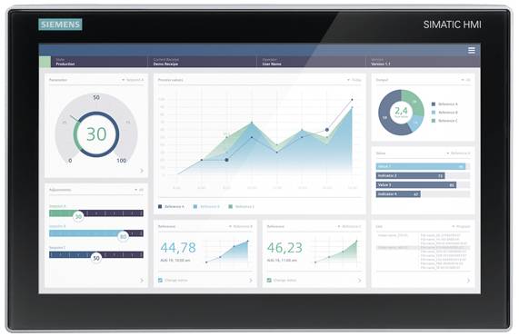 Siemens 6AV2128-3QB27-0BX0 6AV21283QB270BX0 SPS-Bedienpanel