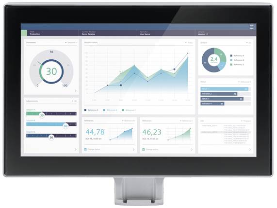 Siemens 6AV2128-3QB57-1BX0 6AV21283QB571BX0 SPS-Bedienpanel