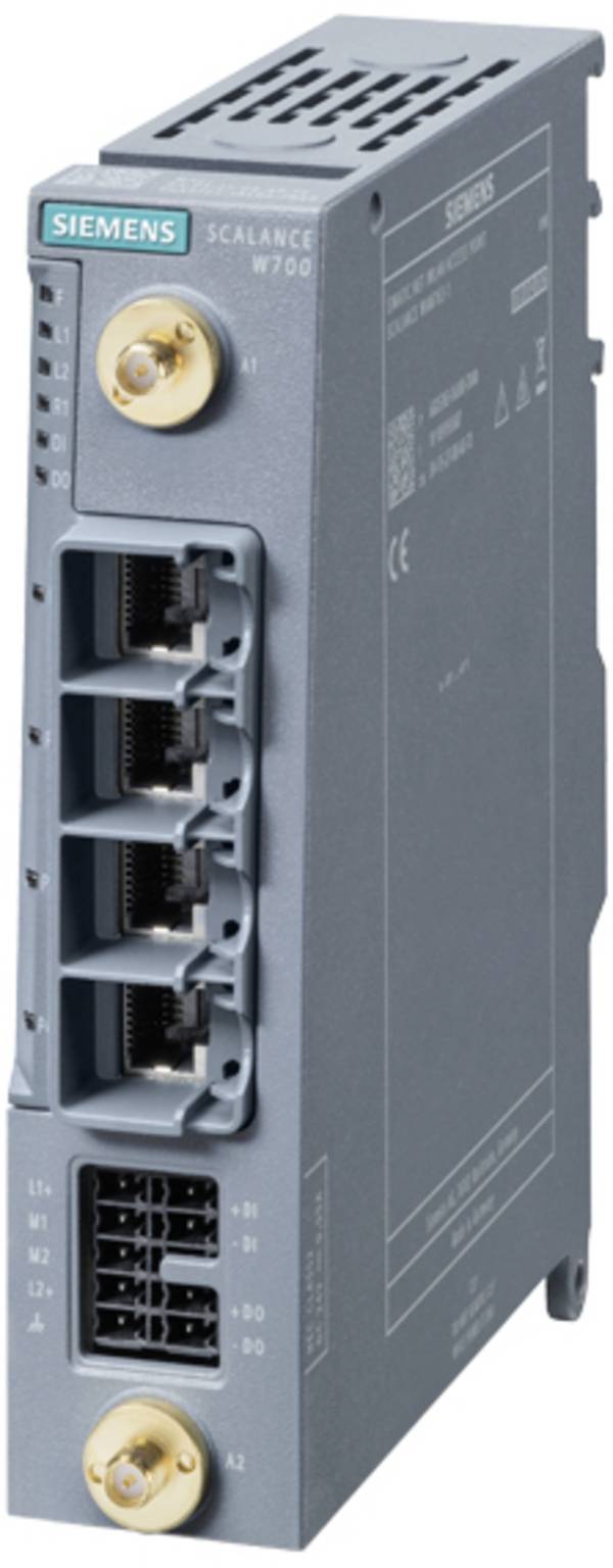 Siemens 6GK5763-1AL00-7DB0 Industrieswitch managed Anzahl Ethernet Ports 4 LAN-Übertragungsrate 10 / 100 / 1000 MBit/s Betriebsspannung 24 V