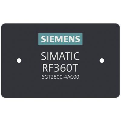 'Schwarzes Rechteck mit der Aufschrift: "SIEMENS SIMATIC RF360T 6GT2800-4AC00".'