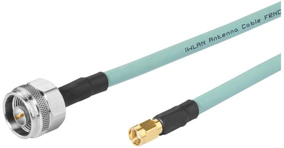 SIEMENS IWLAN N-CONNECT/R-SMA 6XV1875-5CH50 male/male flexible Connection Cable