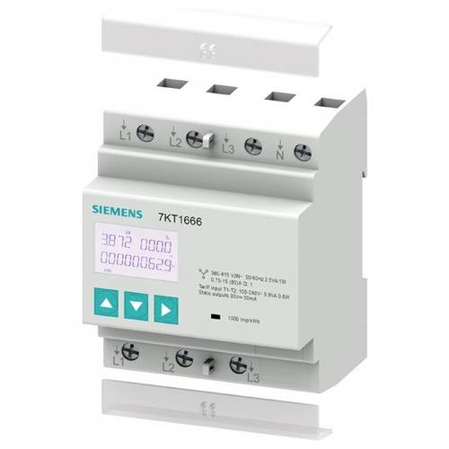 Siemens 7KT1666-0EE00-0EE0 7KT16660EE000EE0 Drehstromzähler 1 St.