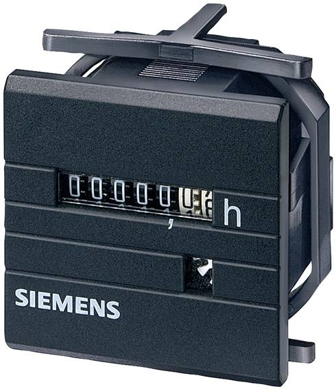 SIEMENS Zeitzähler 48x48mm 7KT5500 10-80VDC o.Blende