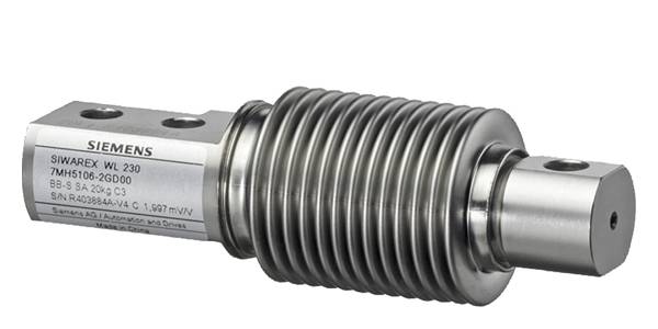 Siemens 7MH51062GD00 7MH5106-2GD00  Siwarex WL 230 Waegezelle BB-S SA 20kg C3 - Nennlast 20kg - Genauigkeitsklasse C3 - 3m Anschlusskabel, 4 Leiter - Werkstoff Edelstahl - Gehaeusesch...