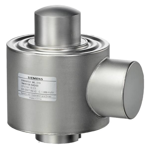 Siemens 7MH51085PD00 7MH5108-5PD00 Siwarex WL 270 Waegezelle CP-S SA 50t C3 - Nennlast 50t - Genauigkeitsklasse C3 - 15m Anschlusskabel, 4 Leiter - Werkstoff Edelstahl - Gehaeuseschu...