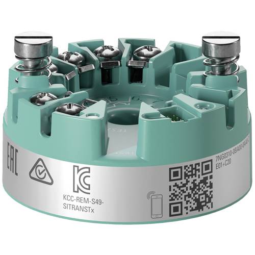 Siemens 7NG0310-0BA00-0AA0 SITRANS TH320 Temperaturmessumformer zum Einbau im Anschlusskopf Typ B (DIN 43729), mit einem...