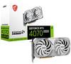 MSI - GeForce RTX 4070 SUPER 12G VENTUS 2X WHITE OC - VGA - PCI-E x16