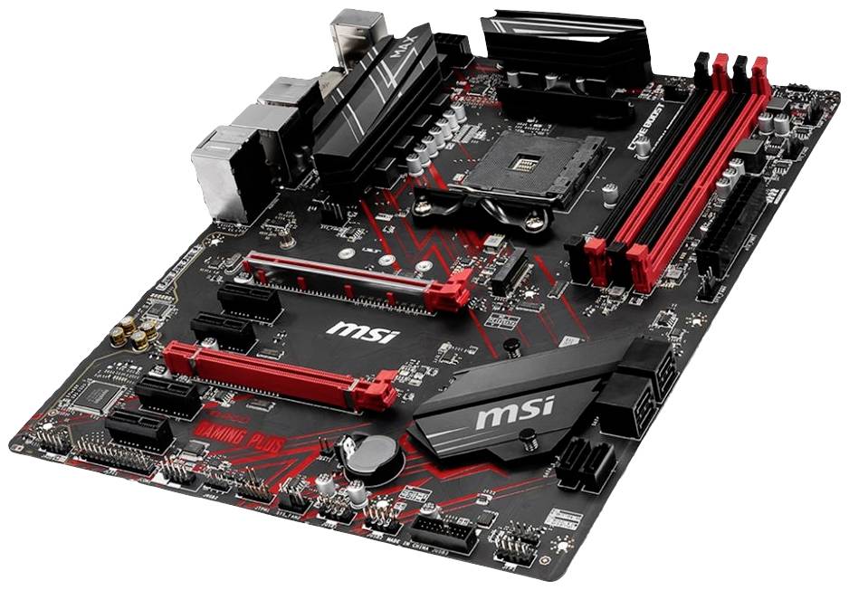 MSI B450 GAMING PLUS MAX - Motherboard - ATX - Socket AM4 - AMD B450 Chipsatz - USB 3.1 Gen 1, USB 3.1 Gen 2-2
