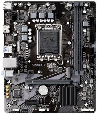 Gigabyte H610M K DDR4 Mainboard Sockel (PC) Intel® LGA 1700 Formfaktor (Details) Micro-ATX Mainboard-Chipsatz Intel® H610