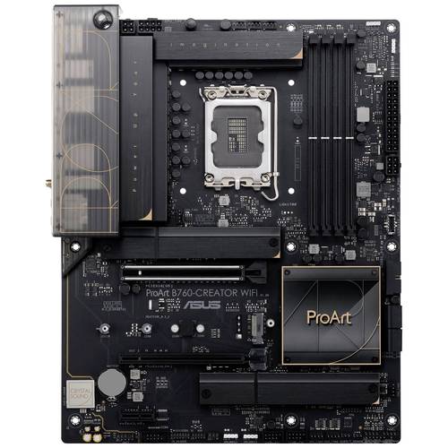 Thumbnail - Asus PROART B760-CREATOR WIFI Mainboard Sockel (PC) Intel® LGA 1700 Formfaktor (Details) ATX Mainboard-Chipsatz Intel® B...