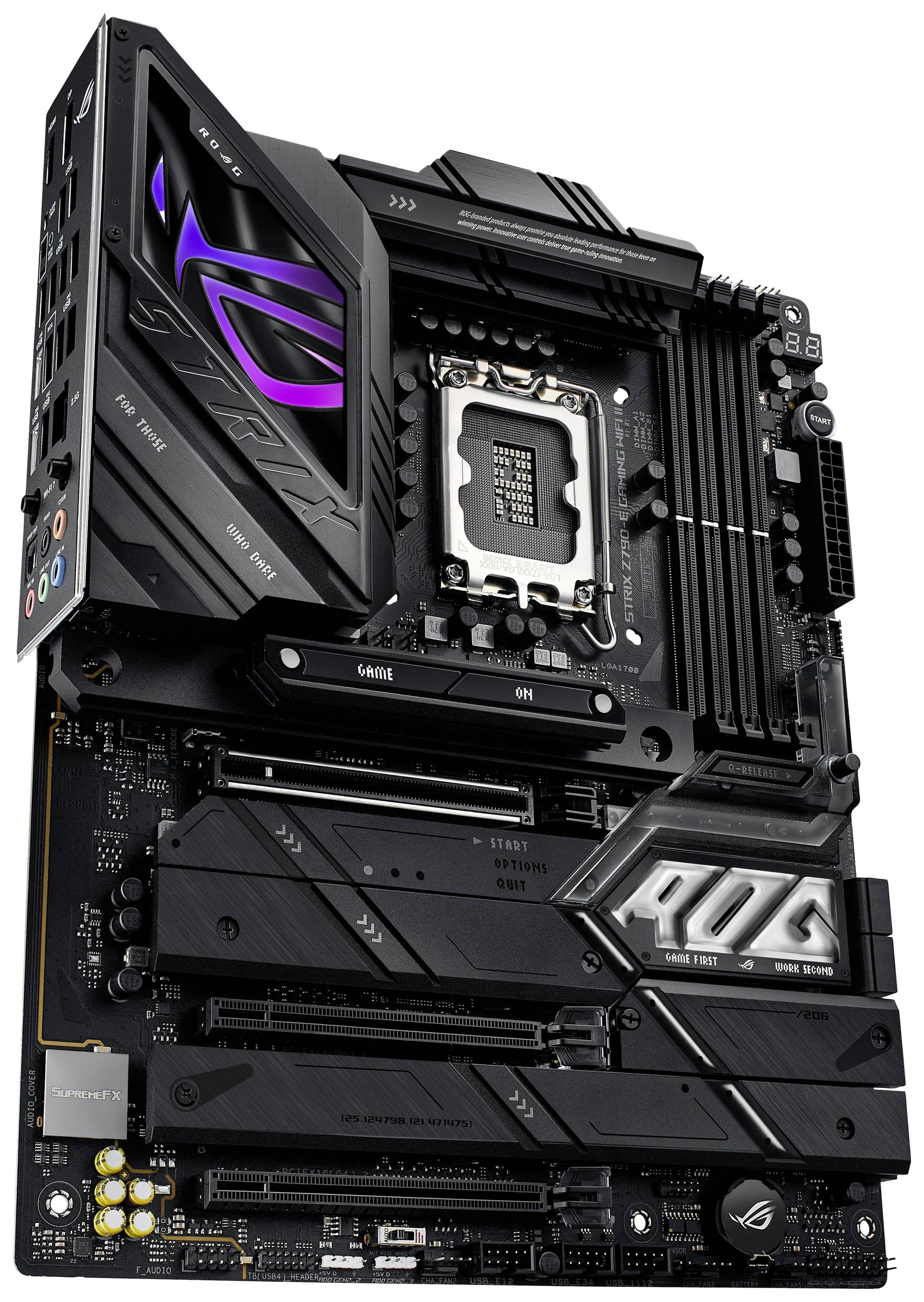 ASUS ROG STRIX Z790-E GAMING WIFI II - Motherboard - ATX - LGA1700-Sockel - Z790 Chipsatz - USB 3.2 Gen 1, USB 3.2 Gen 2-1