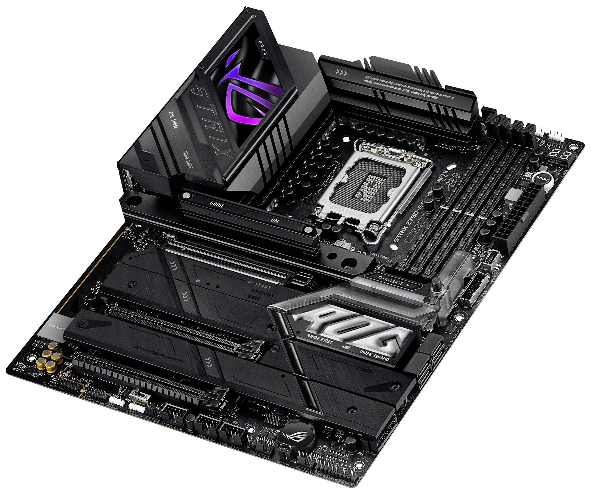ASUS ROG STRIX Z790-E GAMING WIFI II - Motherboard - ATX - LGA1700-Sockel - Z790 Chipsatz - USB 3.2 Gen 1, USB 3.2 Gen 2-4