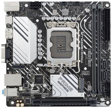 Asus PRIME H610I-PLUS-CSM Mainboard Sockel (PC) Intel® LGA 1700 Formfaktor (Details) Mini-ITX Mainboard-Chipsatz Intel® H610
