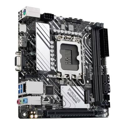 Hauptplatine mit mehreren Anschlussports, Speicherslots und zentralem CPU-Sockel. Komponenten gut sichtbar für technisches Verständnis.
