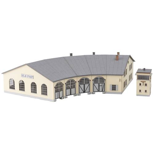 MiniTrix 66341 N Ring-Lokschuppen Selb und Stellwerk Selb-Stadt