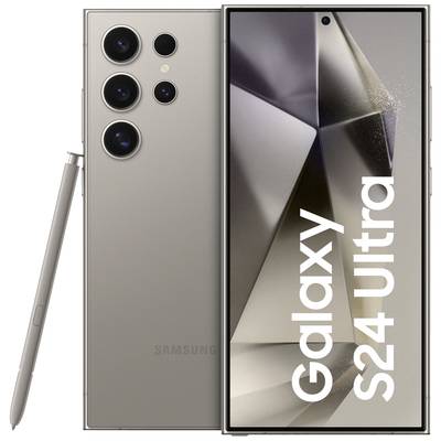 Samsung Galaxy S24 Ultra Smartphone 512 GB 17.3 cm (6.8 Zoll) Grau Android™ 14 Dual-SIM