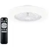 Philips LED Amigo Deckenventilator 25 W, 60 W (Ø x H) 590 mm x 137 mm Weiß mit Beleuchtung, Dimmbar
