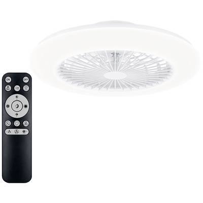 Philips LED Amigo Deckenventilator 25 W, 60 W (Ø x H) 590 mm x 137 mm Weiß