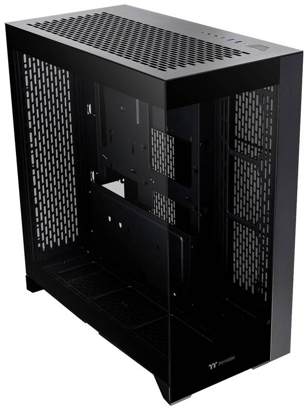 Thermaltake CTE E600 MX Midi-Tower Gaming-Gehäuse  Schwarz Seitenfenster