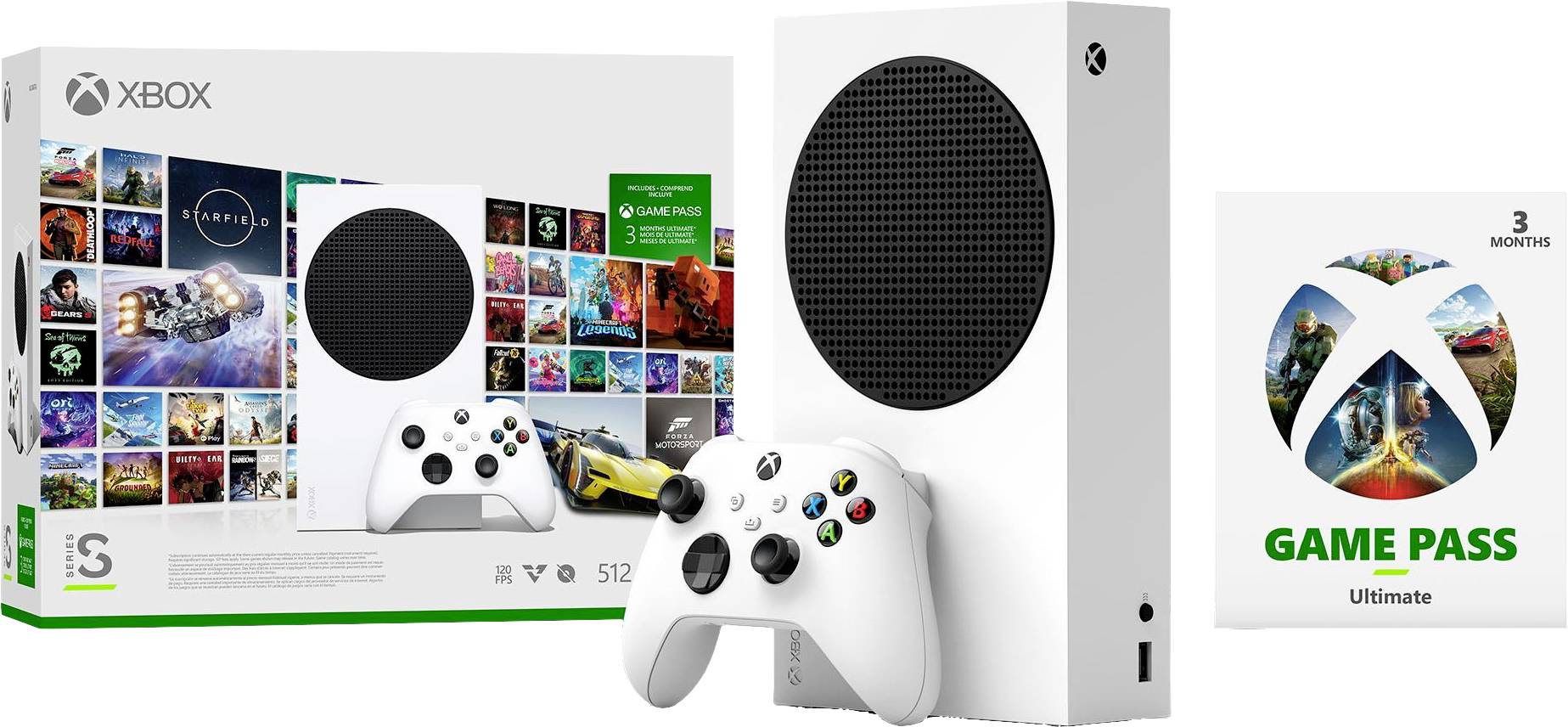 Xbox Series S 512GB inkl. 3 Monate Game Pass Ultimate RRS-00152