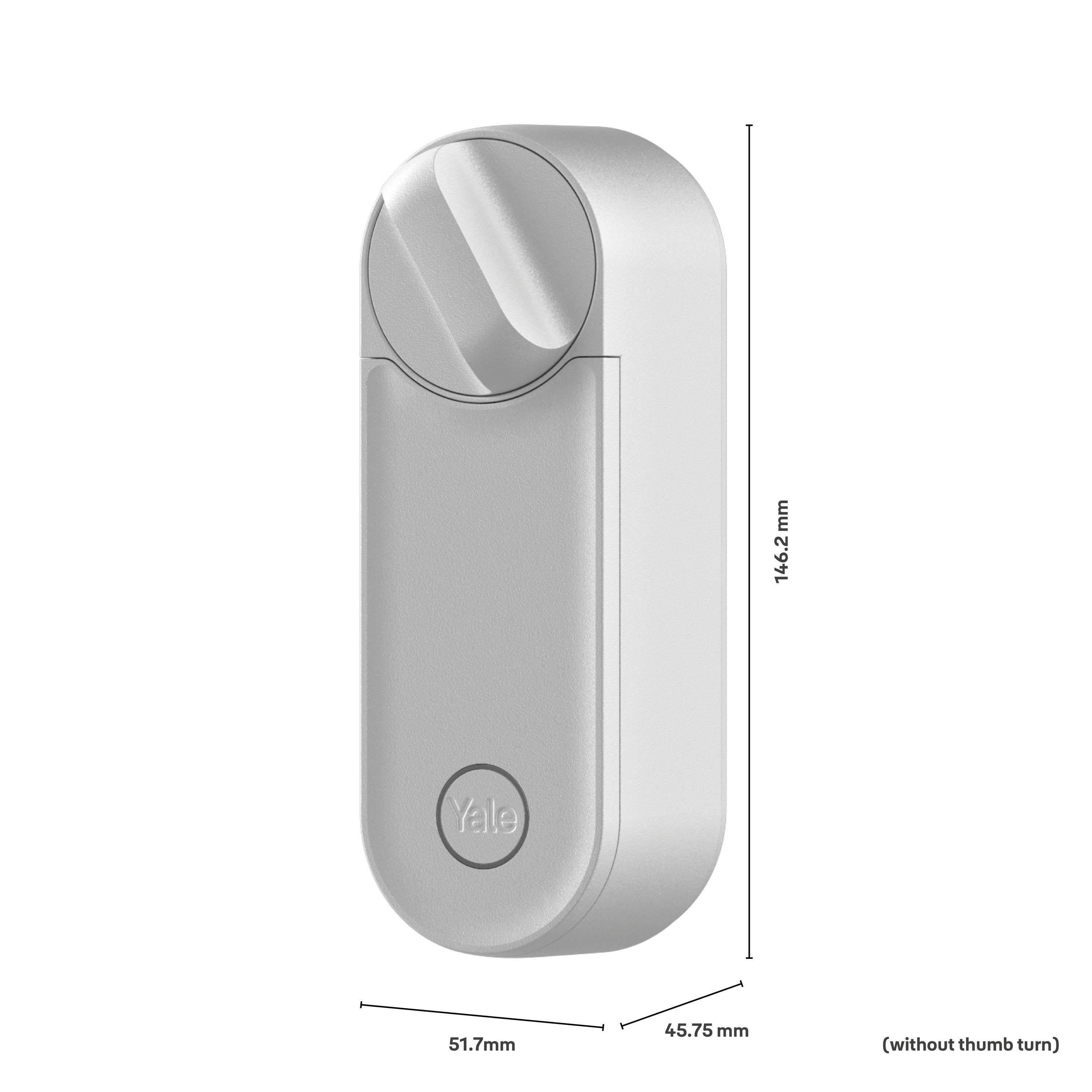 Yale Linus L2, Intelligentes Torschloss, Ohne Schlüssel, Silber, Android, iOS, Lithium-Ion (Li-Ion), 1 Stück(e)-29