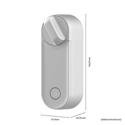 Yale Linus L2, Intelligentes Torschloss, Ohne Schlüssel, Silber, Android, iOS, Lithium-Ion (Li-Ion), 1 Stück(e)-29