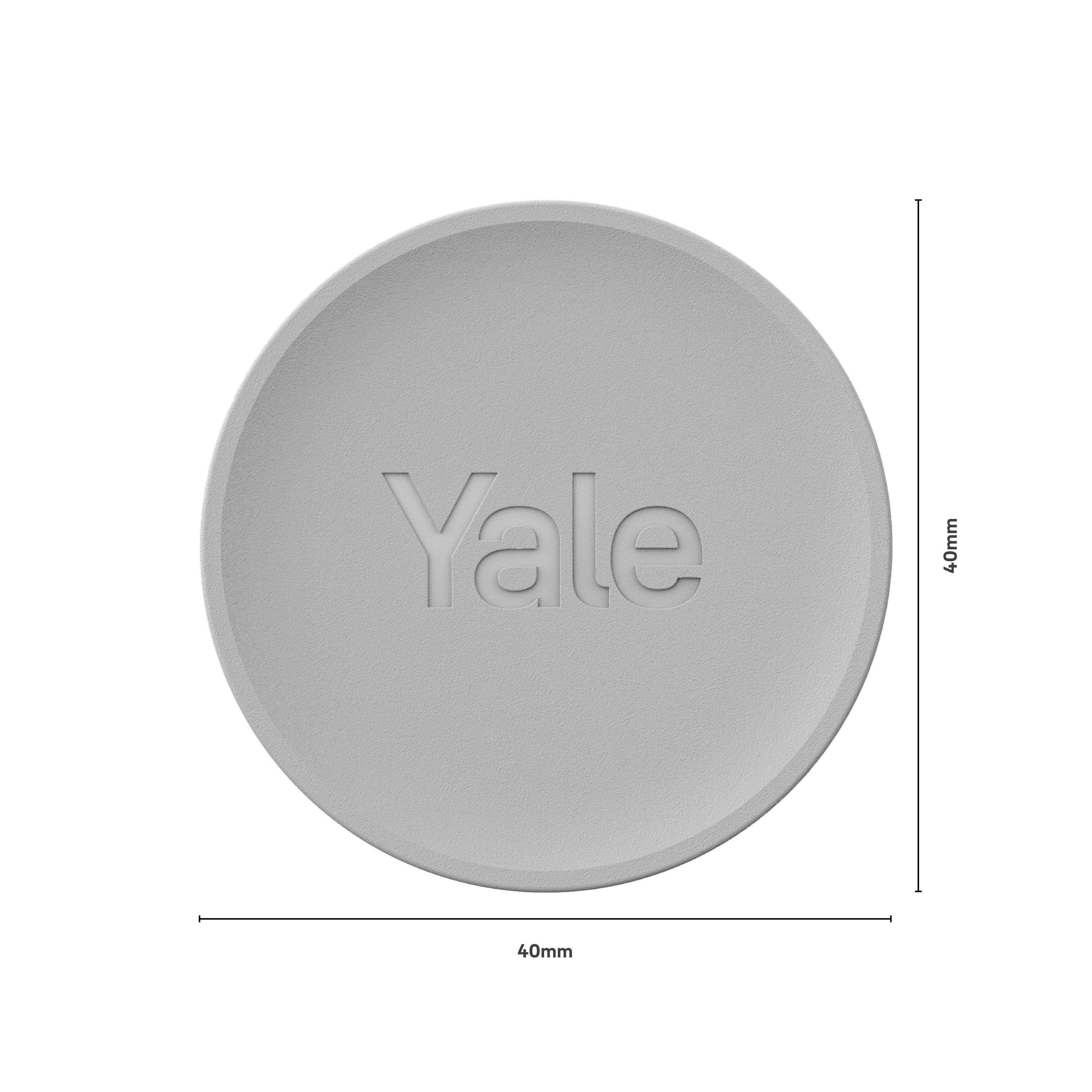 Yale Linus L2, Intelligentes Torschloss, Ohne Schlüssel, Silber, Android, iOS, Lithium-Ion (Li-Ion), 1 Stück(e)-30