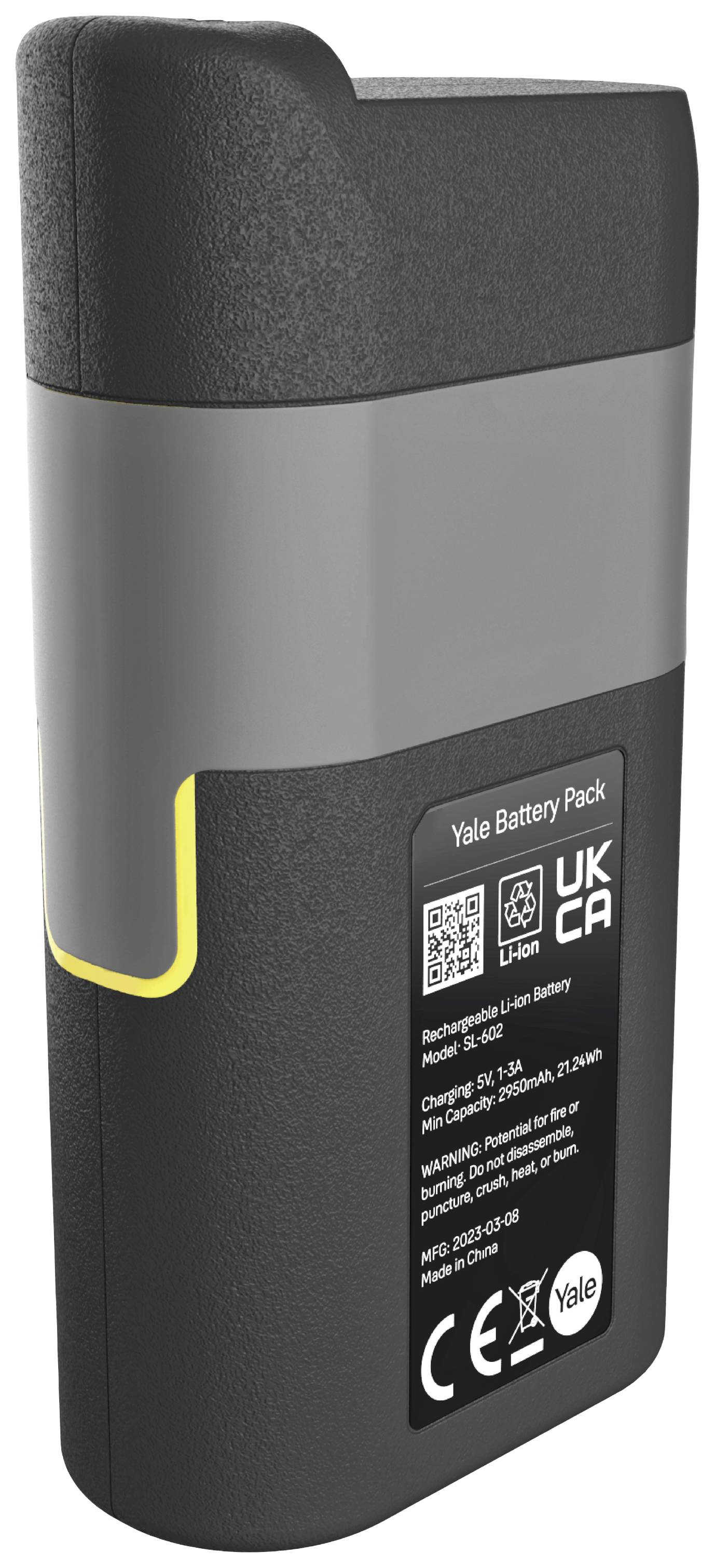 Yale Linus L2, Intelligentes Torschloss, Ohne Schlüssel, Silber, Android, iOS, Lithium-Ion (Li-Ion), 1 Stück(e)-6