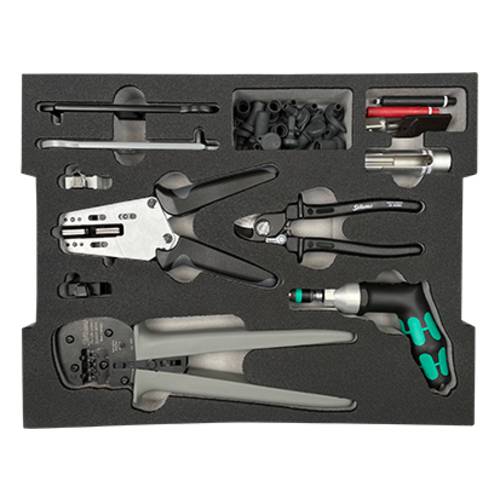 Werkzeugkoffer für MC4 und MC4-Evo 2 32.6126 Stäubli Inhalt: 1 Set