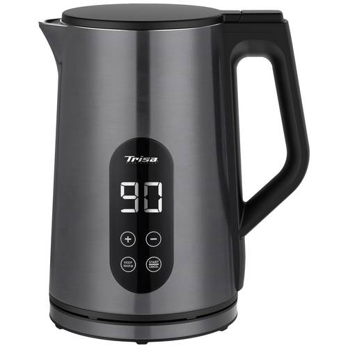 Trisa Digital Boil Wasserkocher Anthrazit Fassungsvermögen: 1.7 l