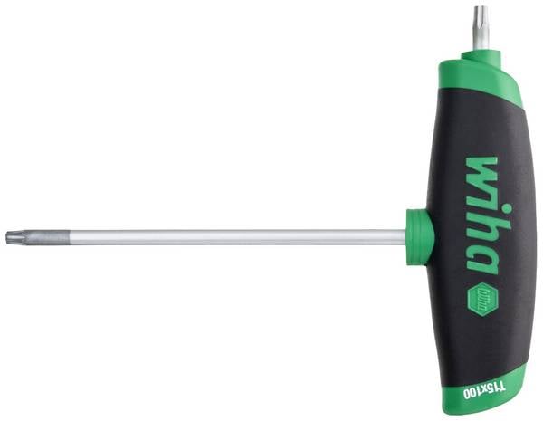 Wiha Torx-Stiftschlüssel Quergriff TX20 100mm mit Seitenabtrieb Werkstatt Torx-Schraubendreher Größe (Schraubendreher) T 20 Klingenlänge: 100 mm  1 St.