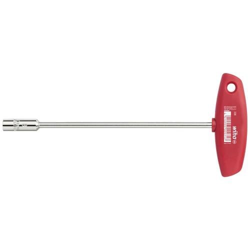 Wiha Sechskant-Steckschlüssel 6x125mm T-Griff plus6 Werkstatt Steckschlüssel-Schraubendreher Schlüsselweite (metrisch): ...