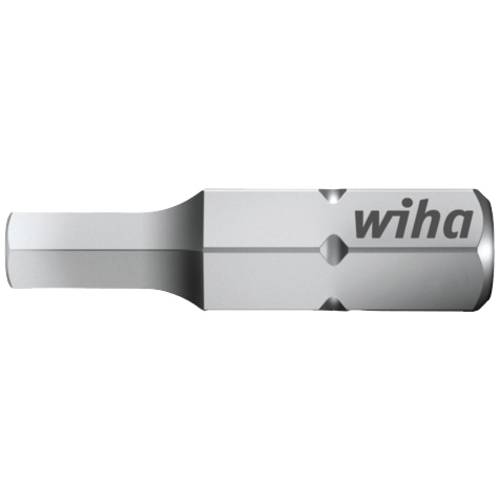 Wiha Bit fuer Innen-6kant 5,0x25mm Form C 6,3 1/4 plus6 Sechskant-Bit 1 St.