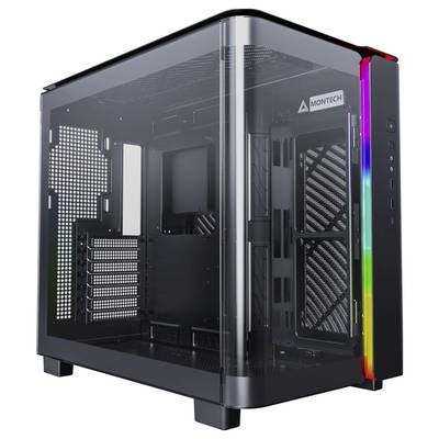 MONTECH KING 95 Tempered Glass ARGB Midi-Tower PC-Gehäuse Schwarz