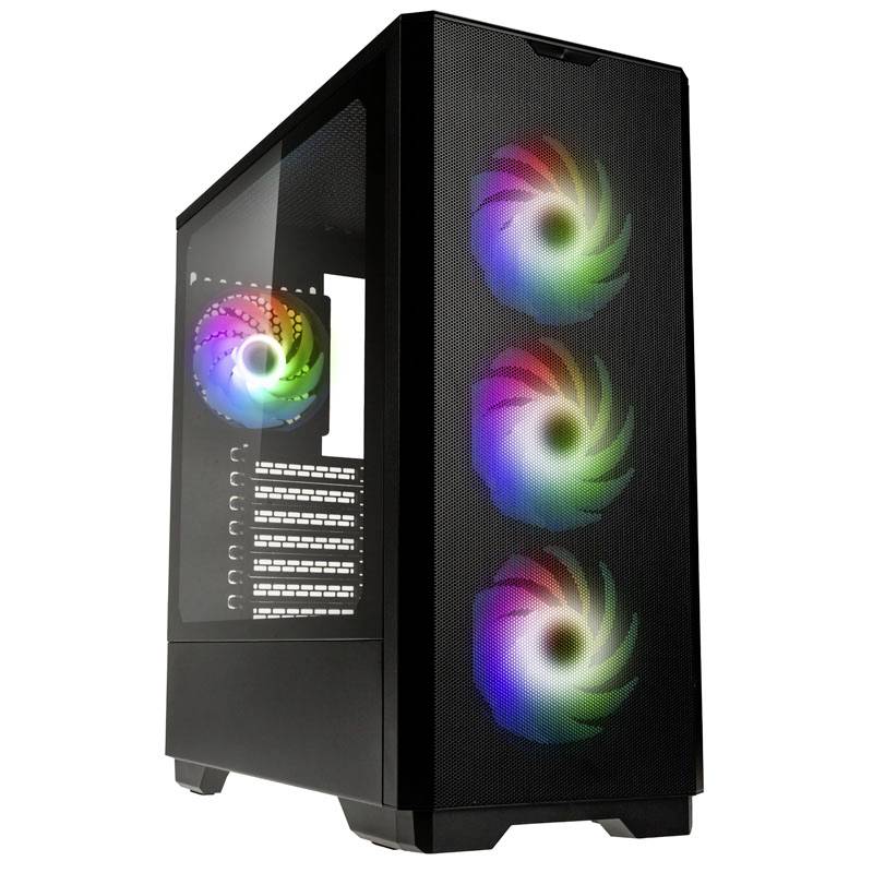 Kolink Unity Solar ARGB Mesh Midi-Tower PC-Gehäuse Schwarz
