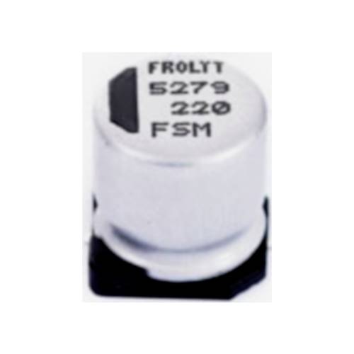 Frolyt E-RSY348 Elektrolyt-Kondensator SMD 4.5 mm 220 µF 35 V 20 % (Ø x L) 10.2 mm x 12 mm 1 St.