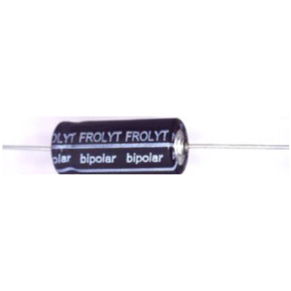 Frolyt K-AGU337 Bipolaire condensator Axiaal bedraad 0.47 µF 100 V 20 % (Ø x l) 8.5 mm x 16 mm 1 stu