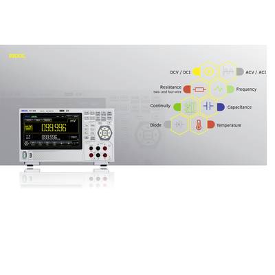 Rigol DM858E Tisch-Multimeter digital Datenlogger, Grafik-Display CAT I 1000 V, CAT II 300 V Anzeige (Counts): 20000-13