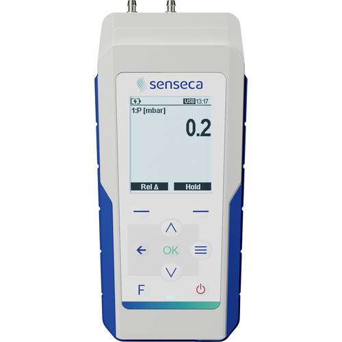 Senseca PRO 215-4 Differenz-Druckmessgerät kalibriert (ISO) Luftdruck, Nicht aggressive Gase, Korrosive Gase 500 hPa (ma...