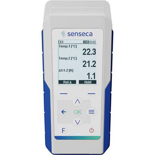 Senseca PRO 135.2 Temperatur-Messgerät -220 - +1768 °C Fühler-Typ K, J, N, S, T, E, B, R