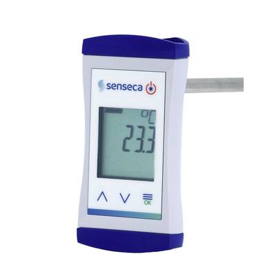 Ein digitales Thermometer zeigt 23,3 Grad Celsius an.
