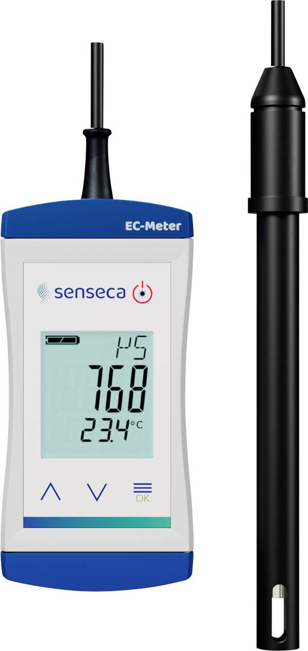 Senseca ECO 522 Leitfähigkeits-Messgerät Leitfähigkeit, Salinität, Temperatur