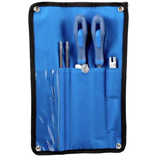 PFERD TOOLS 11099148 Kettensägenschärf-Set 4,8 mm 3/16 für Kettenteilung .325 in Rolltasche 1 Set
